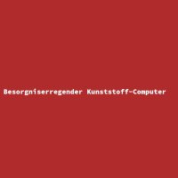 Besorgniserregender Kunststoff-Computer