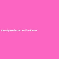 Aerodynamische Wolle-Kanne