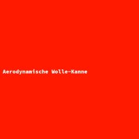 Aerodynamische Wolle-Kanne
