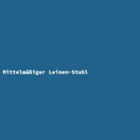 Mittelm&auml;&szlig;iger Leinen-Stuhl