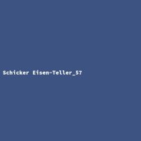Schicker Eisen-Teller_57