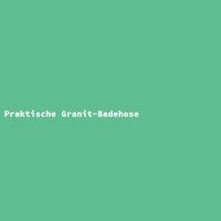 Praktische Granit-Badehose