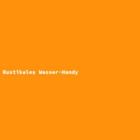Rustikales Wasser-Handy