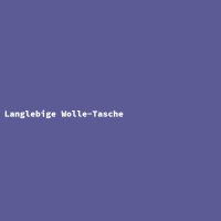Langlebige Wolle-Tasche
