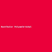 Rustikaler Polyamid-Schal