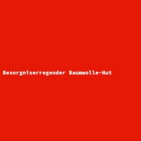 Besorgniserregender Baumwolle-Hut