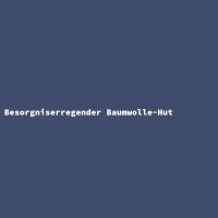 Besorgniserregender Baumwolle-Hut