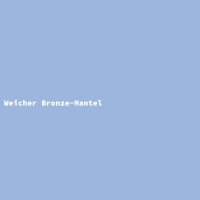 Weicher Bronze-Mantel