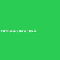 Mittelm&auml;&szlig;ige Marmor-Decke