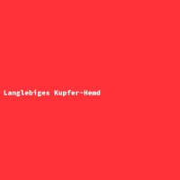 Langlebiges Kupfer-Hemd