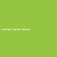 Luftiger Marmor-Mantel