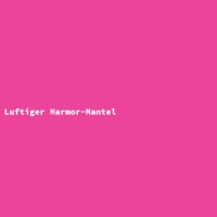 Luftiger Marmor-Mantel