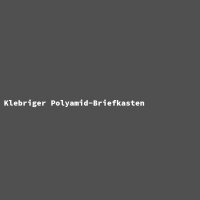 Klebriger Polyamid-Briefkasten