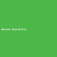 Adrette Glas-Brille