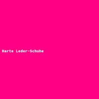 Harte Leder-Schuhe