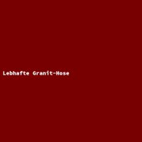 Lebhafte Granit-Hose