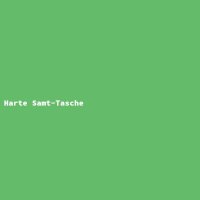 Harte Samt-Tasche