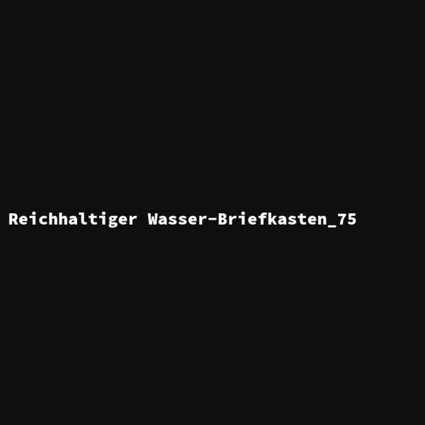 Reichhaltiger Wasser-Briefkasten_75