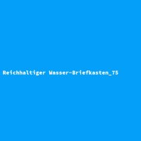 Reichhaltiger Wasser-Briefkasten_75