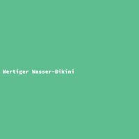 Wertiger Wasser-Bikini