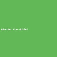 Adretter Glas-Bikini