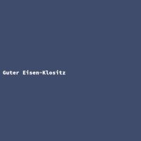 Guter Eisen-Klositz
