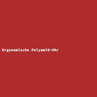 Ergonomische Polyamid-Uhr