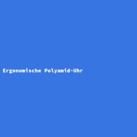 Ergonomische Polyamid-Uhr