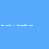 Geschmeidiger Baumwolle-Akku