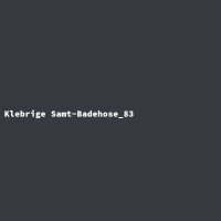 Klebrige Samt-Badehose_83