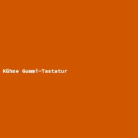 K&uuml;hne Gummi-Tastatur