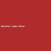 Adretter Leder-Mixer
