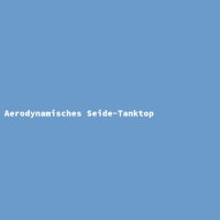 Aerodynamisches Seide-Tanktop