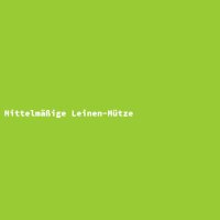 Mittelm&auml;&szlig;ige Leinen-M&uuml;tze