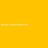 Adrette Aluminium-Brille