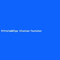 Mittelm&auml;&szlig;ige Elastan-Tastatur