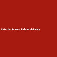 Unterhaltsames Polyamid-Handy