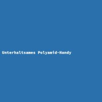 Unterhaltsames Polyamid-Handy