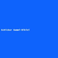 Schicker Gummi-Bikini