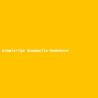 Schmierige Baumwolle-Badehose