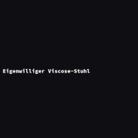 Eigenwilliger Viscose-Stuhl